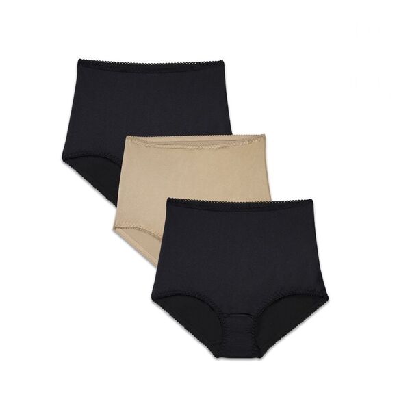 Women’s Vanity Fair Undershapers Brief Underwear Panties 3-Pack Size S5 - Picture 3 of 8